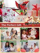 KY&BOSAM Cardinal Suncatcher Nana Gifts I Love You Nana Stained Glass Suncatchers Hanging Ornament for Window Wind Chime Birthday Gifts for Women Nana Grandma Mother`s Day Christmas Tree Gifts by GreenHaven Gardens