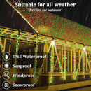2-Pack 200FT Solar String Lights for Outside, 600 LED Extra-Bright Solar Light Outdoor with 19 Modes & Timer, Waterproof Fairy Solar Lights for Garden Patio Tree Christmas Decorations Red & Green by GreenHaven Gardens