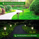 KOOPER Solar Pathway Lights Outdoor, Solar Lights Outdoor, 6 Pack Metal IP65 Waterproof Bright LED Solar Lights for Walkway Garden Yard Patio Decoration, White Light by GreenHaven Gardens