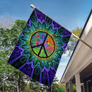 FLAGWIX Flags - Hippie Just A Little Something To Brighten Your Day Flag QNK163F, House Flag (29.5" x 39.5") - USA House Garden Flags Premium Polyester - Decorative Outdoor Flags by GreenHaven Gardens