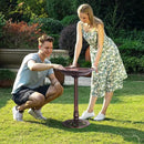 VIVOHOME 28 Inch Height Polyresin Lightweight Antique Outdoor Garden Bird Bath Bronze by GreenHaven Gardens