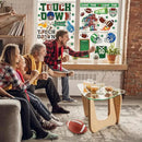 Football Window Clings, Football Party Decorations, Touch Down Party Window Stickers, Green Brown Themed Stickers Decal Gel for Touchdown Party Decor Accessories Set by CozyNest Decor