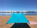 Neso Tents Beach Tent with Sand Anchor, Portable Canopy Sunshade - 7' x 7' - Patented Reinforced Corners(Teal) by TinyTreasures Baby Boutique