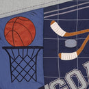 Lambs & Ivy Baby Sports 3-Piece Football/Basketball Baby Crib Bedding Set by TinyTreasures Baby Boutique