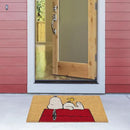 Gertmenian Peanuts Snoopy Coir Doormat - 2x3 Welcome Mat (2-Pack), Ideal for High Traffic Areas in Front Door, Garage, Entryway - House/Peanut Patch, 80003 by CozyNest Decor