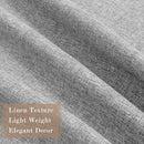 Room Divider Curtains Screen Partitions, Linen Look 100% Blackout Drapery 84 Inches Long, 120" Wide Pinch Pleated Window Drapes, Privacy Protecting, Light Blocking, (1 PC, Light Grey) by CozyNest Decor