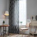 Sutuo Home Boho Curtains 96 Inches Long for Bedroom Living Room Kitchen, Stripe Floral Bohemian Tassels Country Window Treatment Drape for Halloween Decorations Rod Pocket, 1 Panel 59"W x 96"L,Black by CozyNest Decor