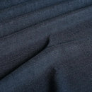 Vision Home Navy Blue Pinch Pleated Full Blackout Curtains Linen Blended Room Darkening Curtain Panels 108 inch for Living Room Bedroom Thermal Insulated Pinch Pleat Drapes with Hooks 9FT 40"Wx108"Lx2 by CozyNest Decor
