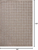 Loloi Amber Lewis Topanga Collection TOP-01 Natural/Bone 7'-10" x 10' Indoor/Outdoor Area Rug by CozyNest Decor