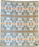 Beacon Blankets Southwestern Agawam Design Throw - 90" x 90" Blanket Only - Premium Plush Blanket Can be Used for Queen or King Size Bed by CozyNest Decor