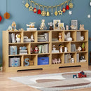 Book Shelf, 8 Cubes Storage Organizer, Freestanding Wooden Bookshelf Cube Shelf for Bedroom, Living Room, Home Office, 3-Tier Open Shelf Wooden Bookcase by CozyNest Decor