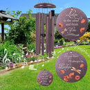 ASTARIN Dragonfly Wind Chimes for Loss of Loved One, Personalized Windchimes in Memory of a Loved One, Bereavement Gifts for Loss of Father Mother, 3 Size Deep Tone Wind Chime by CozyNest Decor