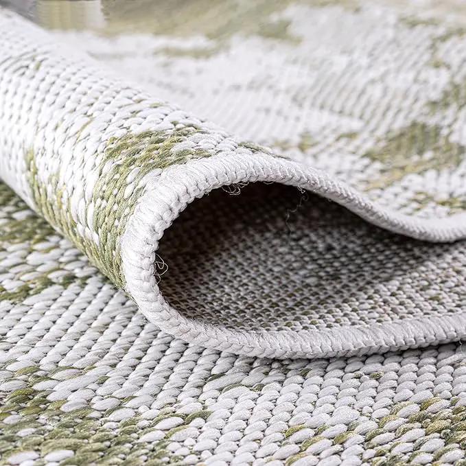 Keen Home Design Terrace Outdoor Area Rug - 10x14 Washable Indoor/Outdoor Rug for Patio, Kitchen, Balcony, Beach, Garden, Deck and Porch, Size: 10'x14', photo 7 of 7