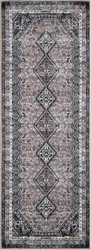 Keen Home Design 2x12 Rug - Machine Washable Runner Rug with Non-Slip Backing, Ideal for Hallway, Entryway, Kitchen, Laundry Room - Vintage, Easy Clean, Durable, Low Pile - (2'6" x 12') by CozyNest Decor
