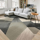 HOMFINE Washable Modern Area Rug - Geometry Style 4x6 Rugs for Living Room, Bedroom, Machine Washable Rug Soft Non Slip Non Shedding Area Rug - Green, 4'x6' by TinyTreasures Baby Boutique