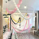 Pastel Pink Linking Balloons, 100PCS 6 Inch Small Baby Pink Link Balloons for Making Balloon Wall Heart Arch, Quick Linked Balloon for Girls Wedding Birthday Baby Shower Valentine's Party Decorations by CozyNest Decor
