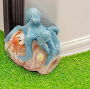 Octopus Statues Gutter Downspout Extension Statues Garden Decoration,Resin Statue Outdoor Decor,Animal Downspout Diverter,Decorative Gutter Extension,3"×4" Downspout Extender Diverter Splash Block by GreenHaven Gardens