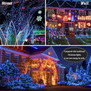 KNONEW 197FT 500 LED Christmas Lights Outdoor String Lights 8 Modes & Memory Fairy Light Plug in Waterproof LED String Lights for Xmas Yard Tree Wedding Party Holiday Decorations (Blue) by GreenHaven Gardens