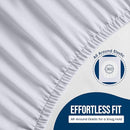 Utopia Bedding Waterproof Mattress Protector King Size 2 Pack, 200 GSM Breathable Terry Mattress Cover, Fitted Style with Stretchable Pockets (White) by TinyTreasures Baby Boutique