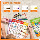 Road Trip Game Pad, 5 Games in 1 (Farm Animals, Car Colors, Buildings, Traffic Signs, Vehicles Scavenger Hunt Bingo), Pen Pencil Paper Game, Plane Trip/Car Travel/Getaway Activity Pad for Kid, Adult by TinyTreasures Baby Boutique