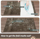 BEQHAUSE Dirt Trapper Door Mat 24"x36" Non-Slip Door Mats Washable Entryway Rugs Stain Resistant Doormat Absorbent Welcome Floor Mat for Front Back Door, Muddy Wet Shoes & Paws,Brown by CozyNest Decor