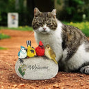 Design Toscano Birdy Welcome Garden Stone Statue: Medium by CozyNest Decor