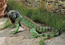 Design Toscano Iggy The Iguana Indoor/Outdoor Garden Statue, Large, 22 Inch Long, Cast Stone Resin, Full Color Finish by GreenHaven Gardens