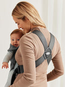 BabyBjörn Baby Carrier Mini, Dark Gray, 3D Jersey Infant Carrier (7-25 lbs), Ergonomic, Easy-to-Use by TinyTreasures Baby Boutique