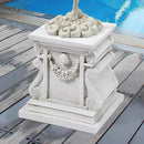 Design Toscano NG314100 Statuary Garden Base Riser, Large, Classic Plinth by GreenHaven Gardens