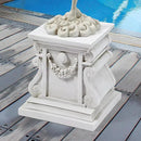 Design Toscano NG314100 Statuary Garden Base Riser, Large, Classic Plinth by GreenHaven Gardens