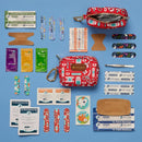 KEEP>GOING KeepGoing Small Travel First Aid Kit Kids – 60 Pc. Mini First Aid Kit for Purse, Diaper Bag, & Backpack with Latex-Free Bandages – 4 Oz., & 4.5 x 3.5 x 2 in, TSA-Approved by TinyTreasures Baby Boutique