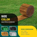 Corrugated Metal Garden Edging, 6"×20Ft Durable Landscape Border for Garden, Lawn, Flower Beds and Paver Edging (Rusty) by GreenHaven Gardens