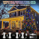 JMEXSUSS 200 LED Christmas String Lights Outdoor Waterproof, 66ft Color Changing String Lights Plug in, Warm White & Multicolor Christmas Lights for Trees Yard Wedding Xmas Party by GreenHaven Gardens