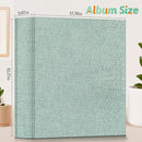 Popotop Photo Album 4x6 1000 Pockets for Wedding Gifts,Linen Hardcover Picture Albums for Family Anniversary Baby Vacation Pictures by TinyTreasures Baby Boutique