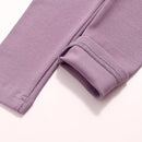 Toddler Organic Cotton Girls Leggings Casual Basic Leggings Full Length Bottom Solid Color 3 Pack by TinyTreasures Baby Boutique