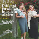 Nalakai Luxury Ring Sling Baby Carrier, Soft Linen Blend Baby Sling, Baby Wrap, Wear Your Little One Close to Your Heart, Comfort, Style by TinyTreasures Baby Boutique