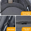 Orzbow Universal Mosquito Net for Stroller, Baby Bug Net with Two-Way Zippers & Storage Bag, Breathable & Foldable Mosquito Nets for Strollers, Car Seat, Bassinet, Cradle, Portable Mini Crib, Black by TinyTreasures Baby Boutique