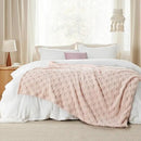 Bedsure GentleSoft Twin Blanket for Bed Light Pink - Super Soft Cozy Blankets for Women Men Girls, Cute Fuzzy Fleece Throws for Bedroom Couch, 60x80 Inches by CozyNest Decor