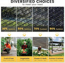VICLLAX 90% Shade Cloth, 6x8FT Durable Black Mesh Trap with Every 3 FT Grommet, Sun Shade Fabric Netting for for Plants Cover, Greenhouse, Chicken Coop, Barn Kennel, Garden Patio by GreenHaven Gardens