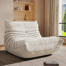Bean Bag Chair, Oversized Bean Bag Chair for living Room, Fireside Chair for adults with Memory Foam Filled, Big Accent Sofa Lounge Floor Sofa for Gaming, Reading, Relax, No Assembly Required. (Beige) by CozyNest Decor