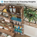 72" Farmhouse Kitchen Pantry Cabinet With Drawer, Tall Storage With 2 Barn Doors and Shelves, Versatile Large Rustic for Dining Room, Bathroom, Living Room, Rustic Brown by CozyNest Decor
