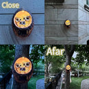 Garden Owl Family Tree Hugger Statue Solar Powered Outdoor Wall Mounted Figurine Light Resin Sculpture Home Decoration Housewarming Ornament Unique Gift by CozyNest Decor