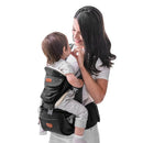 SUNVENO 3 in 1 Ergonomic Baby Carrier with Hip Seat for Newborns and Toddlers, Supports 20 lbs and Up, Waist and Back Relief with Large Weight Capacity for All Season Use,Black by TinyTreasures Baby Boutique