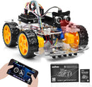 OSOYOO Robot Car Starter Kit for Arduino | STEM Remote Controlled App Educational Motorized Robotics for Building Programming Learning How to Code | IOT Mechanical DIY Coding for Teens Adults by TinyTreasures Baby Boutique
