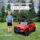 24V 10Ah Ride on Toy for Big Kids, 4WD 2 Seater Electric SUV Kids Car to Drive w/Remote Control, 4x200W Motors - Red by TinyTreasures Baby Boutique