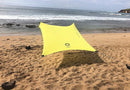 Neso Tents Beach Tent with Sand Anchor, Portable Canopy Sunshade - 7' x 7' - Patented Reinforced Corners(Lemon) by TinyTreasures Baby Boutique