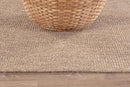 CAMILSON Easy Jute Round Rug 6ft Indoor Outdoor Natural Color Fiber Area Rugs for Living Room Patio and Kitchen Rug Solid Boho Woven Design Easy-Cleaning Washable Outside Carpet Alfombras (6 Round) by CozyNest Decor