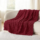 Bedsure GentleSoft Twin Blanket for Bed Red - Super Soft Cozy Blankets for Women Men Girls, Cute Fuzzy Fleece Throws for Bedroom Couch, 60x80 Inches by CozyNest Decor