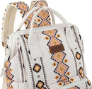 Wrangler Diaper Bag Backpack Aztec Travel Backpack Purses Western Multi-Function Baby Bags for Mom with Waterproof Insulated Pockets by TinyTreasures Baby Boutique