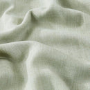Vision Home Soft Green Pinch Pleated Full Blackout Curtains Linen Blended Room Darkening Window Panels 90 inch for Living Room Bedroom Thermal Insulated Pinch Pleat Drapes with Hooks 60" Wx90 Lx1 by CozyNest Decor